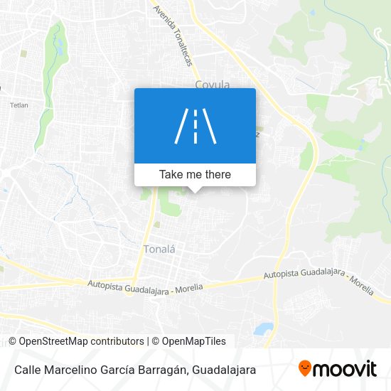 Calle Marcelino García Barragán map