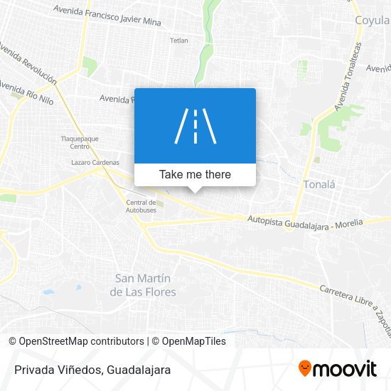 Mapa de Privada Viñedos