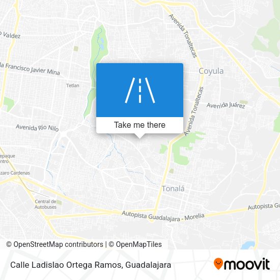 Calle Ladislao Ortega Ramos map