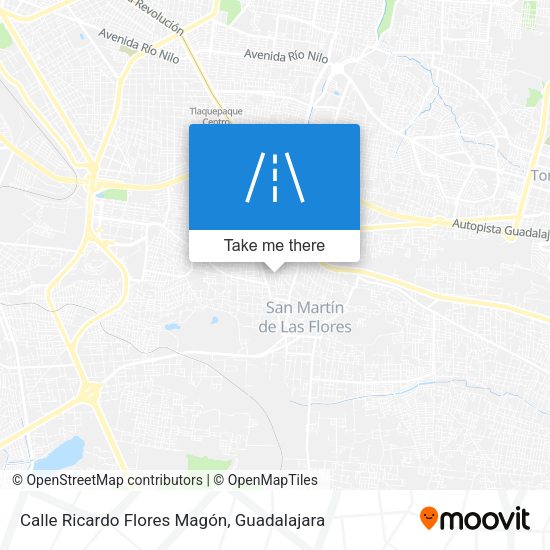 Calle Ricardo Flores Magón map