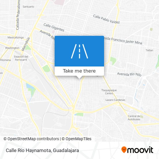 Mapa de Calle Río Haynamota