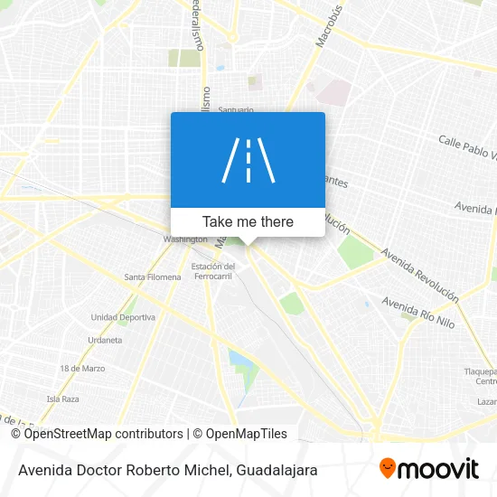 Mapa de Avenida Doctor Roberto Michel