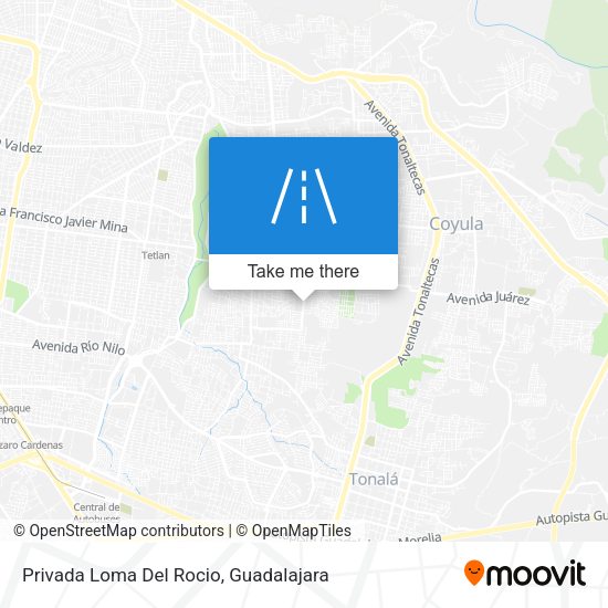 Privada Loma Del Rocio map