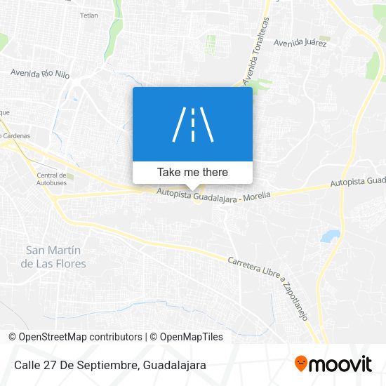 Calle 27 De Septiembre map