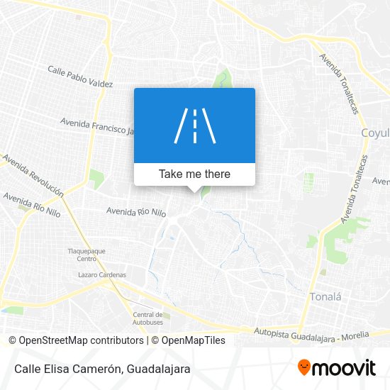 Calle Elisa Camerón map