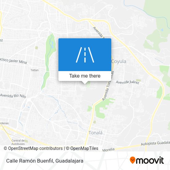 Calle Ramón Buenfil map