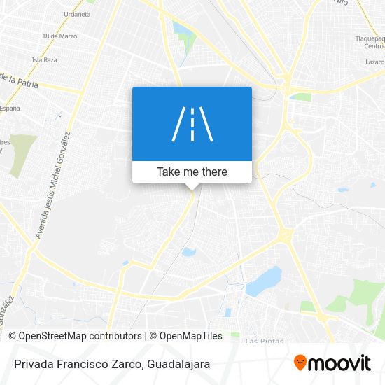 Privada Francisco Zarco map