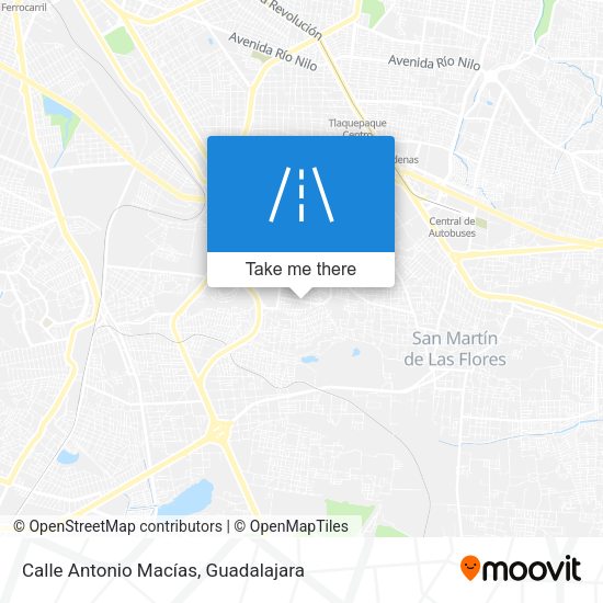 Calle Antonio Macías map