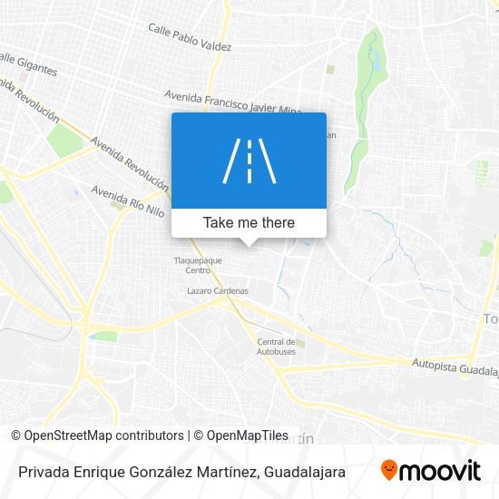 Privada Enrique González Martínez map