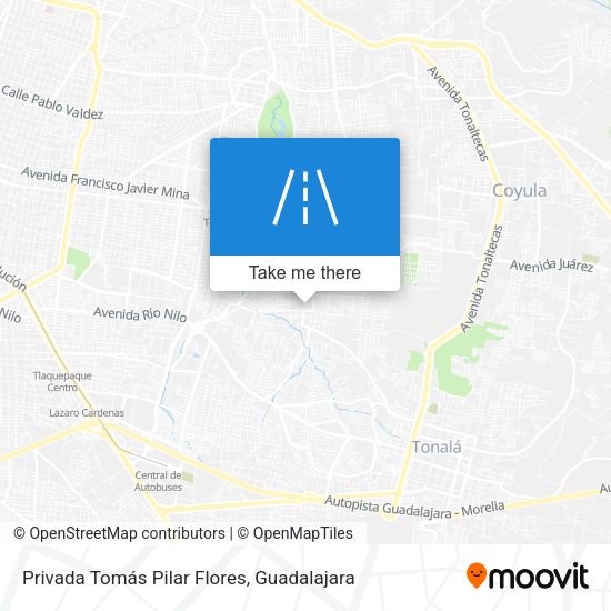 Privada Tomás Pilar Flores map