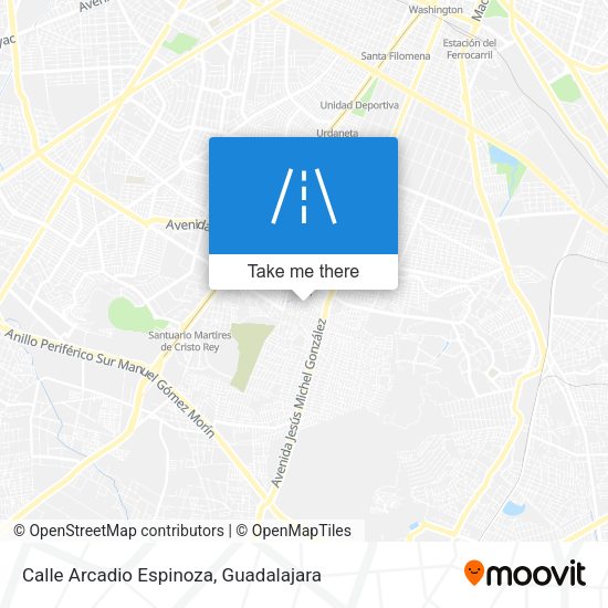 Calle Arcadio Espinoza map