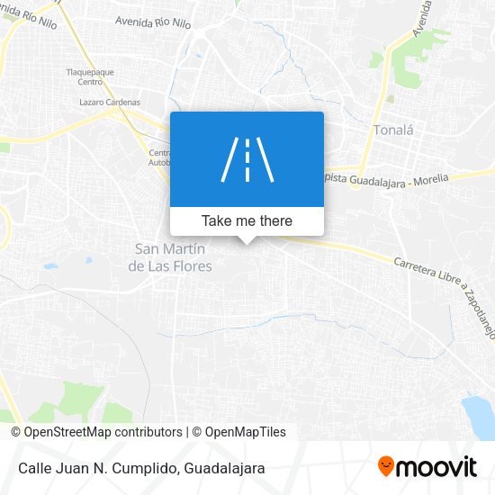 Calle Juan N. Cumplido map