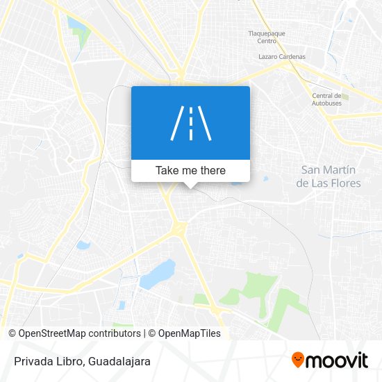 Mapa de Privada Libro