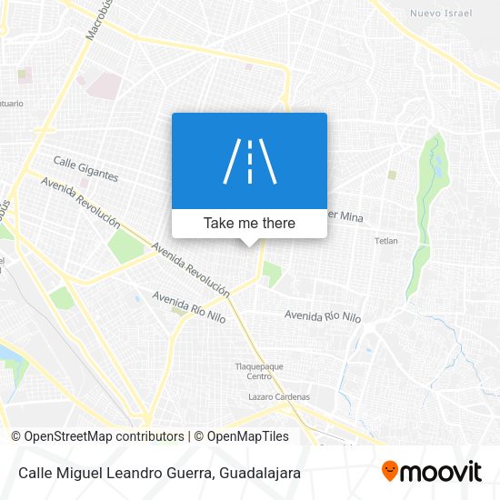 Calle Miguel Leandro Guerra map