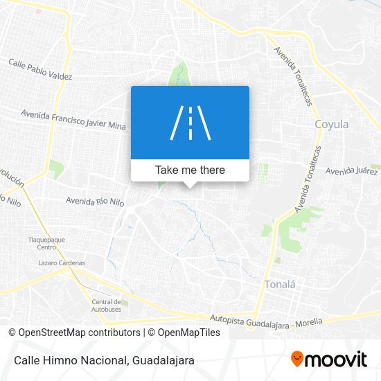 Calle Himno Nacional map