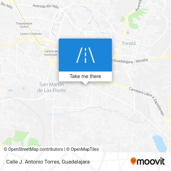 Calle J. Antonio Torres map