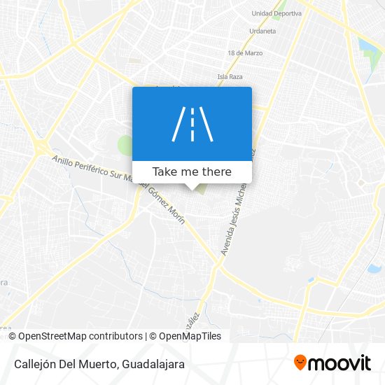 Mapa de Callejón Del Muerto