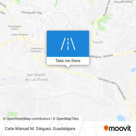 Calle Manuel M. Diéguez map