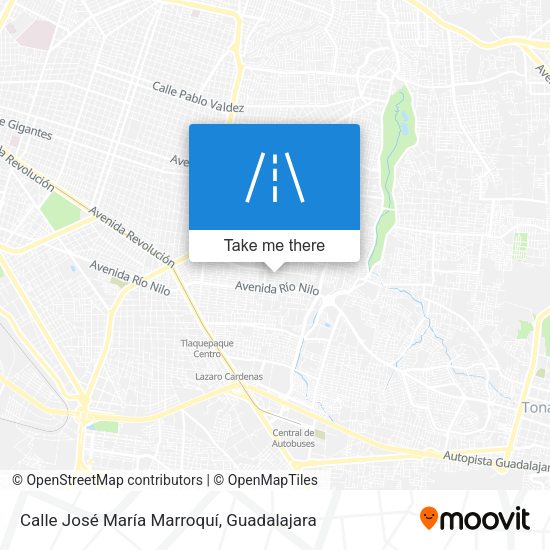 Calle José María Marroquí map