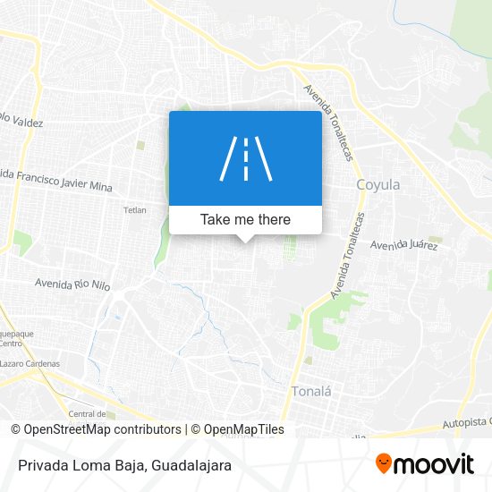 Privada Loma Baja map