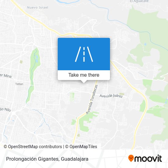 Mapa de Prolongación Gigantes