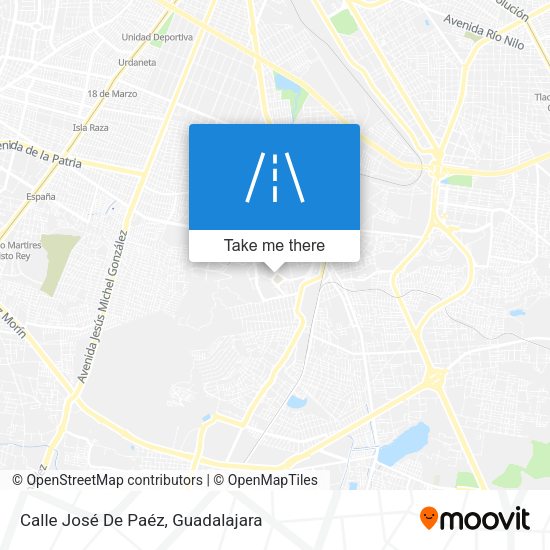 Calle José De Paéz map