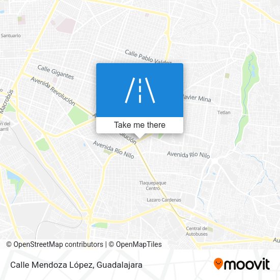 Calle Mendoza López map