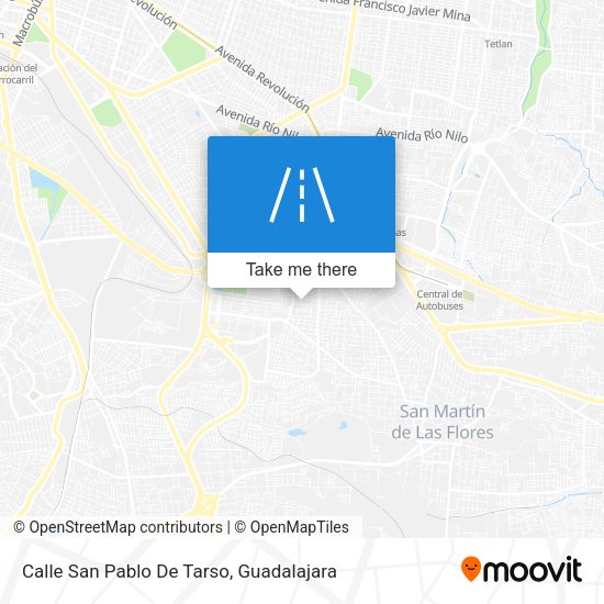 Mapa de Calle San Pablo De Tarso
