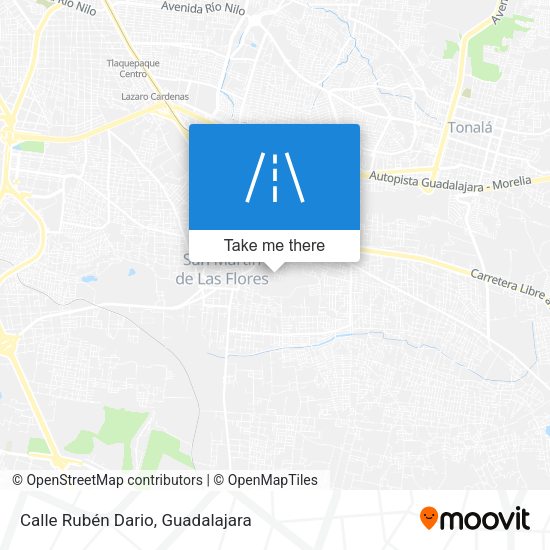Calle Rubén Dario map
