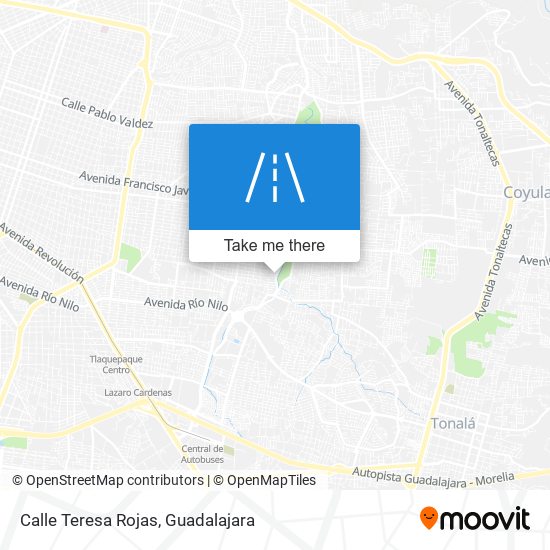 Mapa de Calle Teresa Rojas