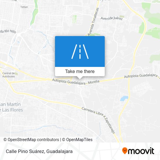 Calle Pino Suárez map