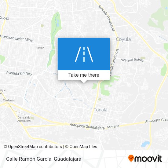 Calle Ramón García map