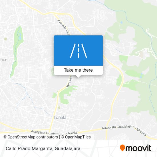 Calle Prado Margarita map
