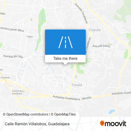 Calle Ramón Villalobos map