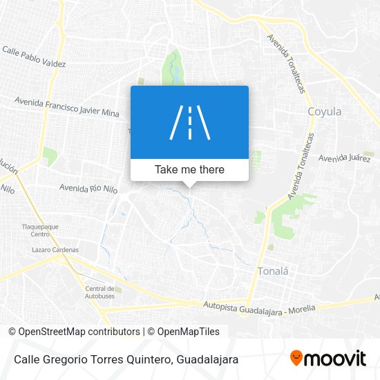 Calle Gregorio Torres Quintero map