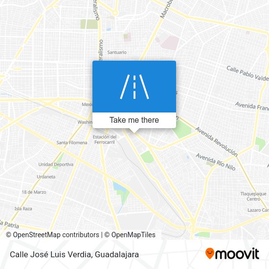 Calle José Luis Verdia map