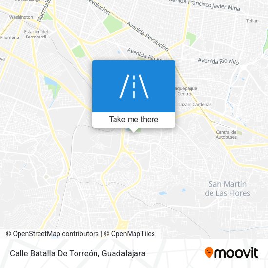 Calle Batalla De Torreón map