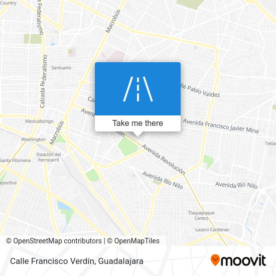 Calle Francisco Verdín map