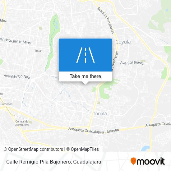 Calle Remigio Pila Bajonero map