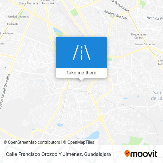 Calle Francisco Orozco Y Jiménez map