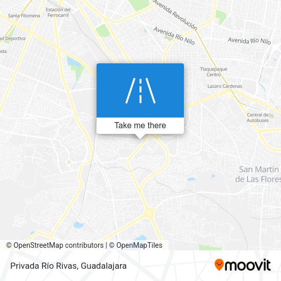 Privada Río Rivas map