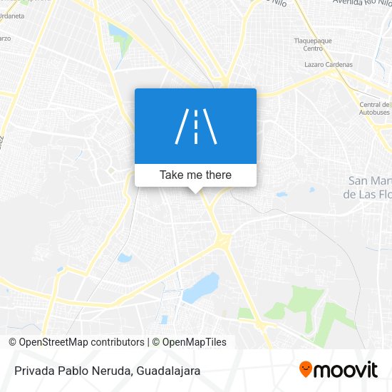 Privada Pablo Neruda map
