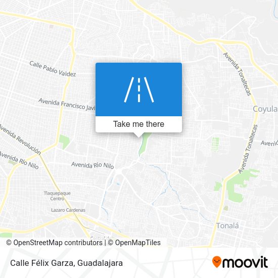 Calle Félix Garza map