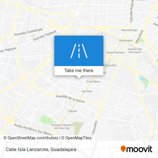 Calle Isla Lanzarote map