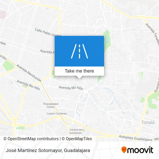 Mapa de José Martínez Sotomayor