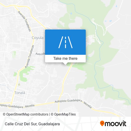 Calle Cruz Del Sur map