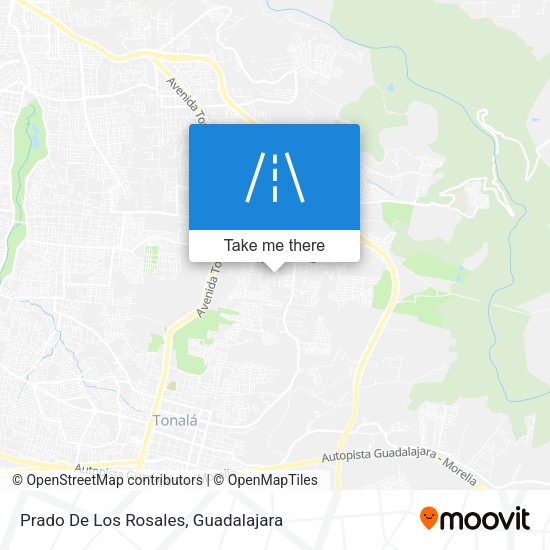 Mapa de Prado De Los Rosales