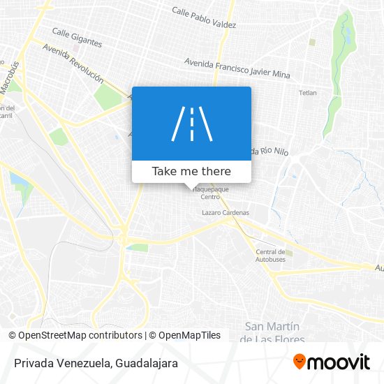 Mapa de Privada Venezuela