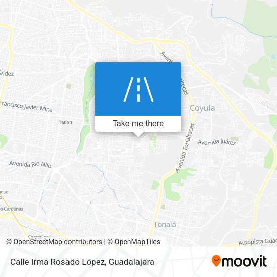 Calle Irma Rosado López map