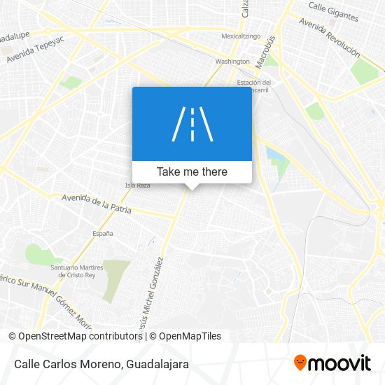 Calle Carlos Moreno map